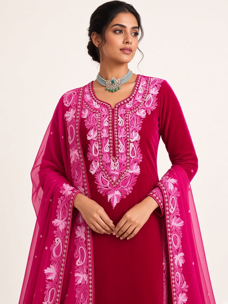 Rani Aari Suit