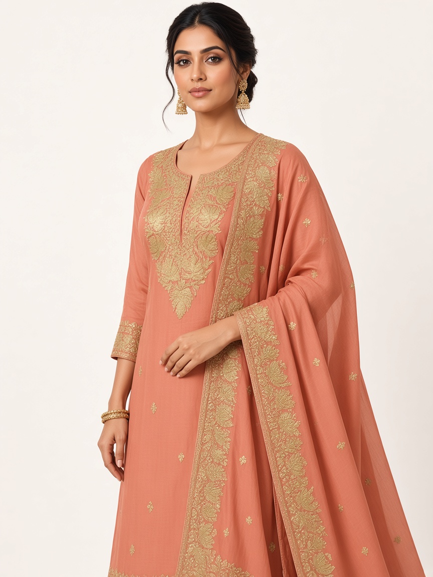 Coral Tilla Suit