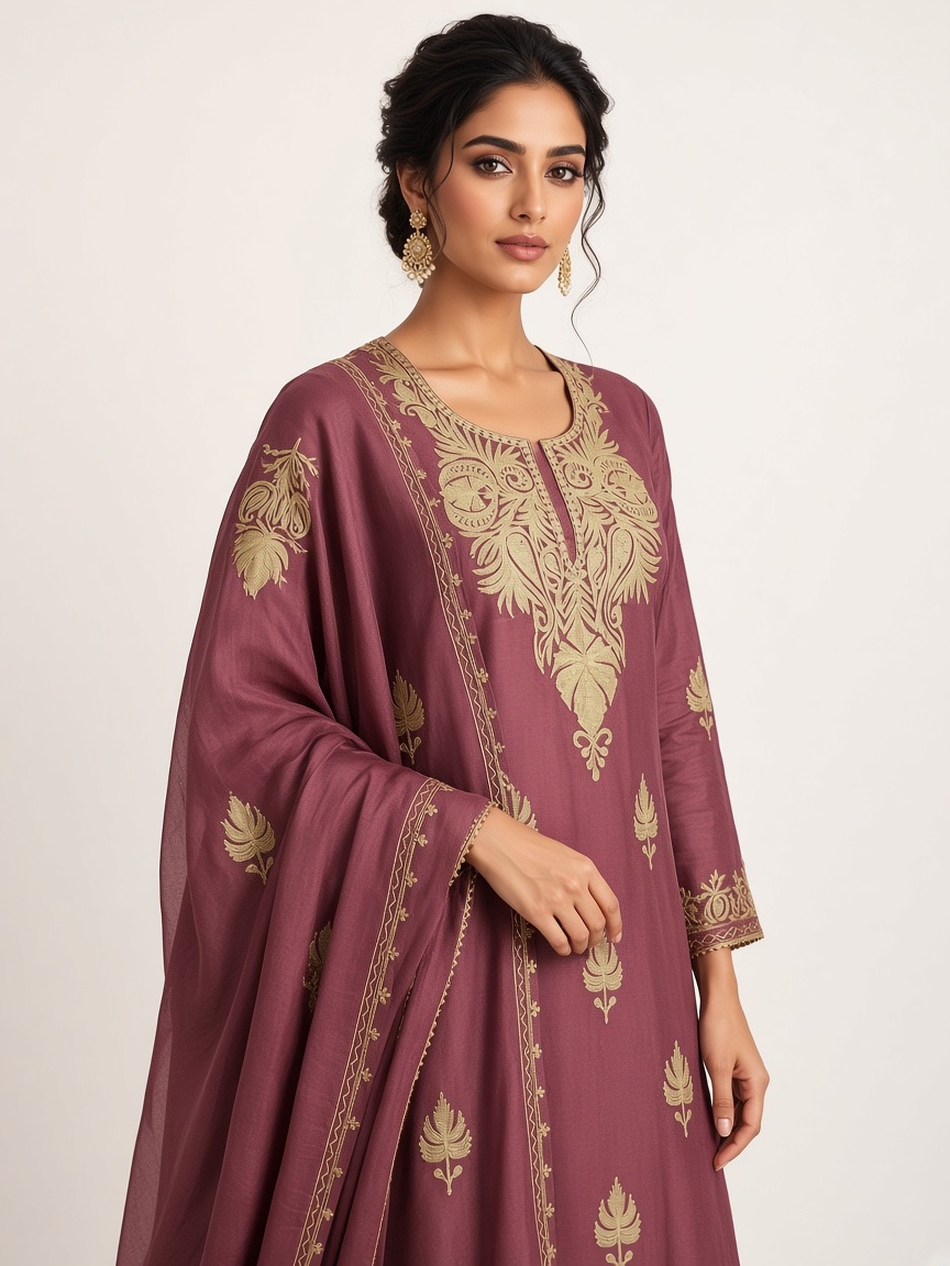 Mauve Tilla Suit