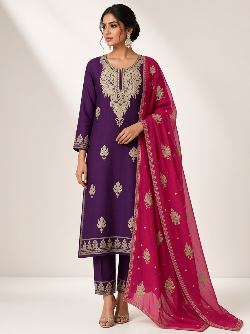 Violet Tilla Suit